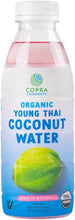 Load image into Gallery viewer, Copra Organic Young Thai Coconut Water 16 oz