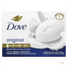 Load image into Gallery viewer, Dove Original Beauty Bar Soap, 2.6 oz Travel Size