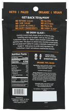 Load image into Gallery viewer, Hu Kitchen,Chocolate-Covered  Hunks, ALMOND SEA SALT 4 oz back