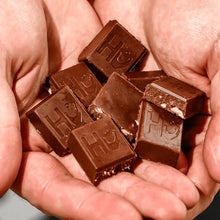 Load image into Gallery viewer, Hu Kitchen Milk Chocolate Almond Crunch  with Coconut Flake bar 2.1 oz handful