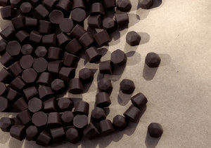Hu Kitchen, Organic Dark Chocolate Gems, SNACKING & BAKING DARK CHOCOLATE 9 oz package dump