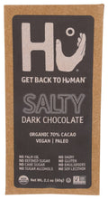 Load image into Gallery viewer, Hu Kitchen Paleo Salty Dark Chocolate  bar 2.1 oz 1