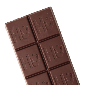 Hu Kitchen Paleo Salty Dark Chocolate bar 2.1 oz open