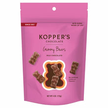 Load image into Gallery viewer, Kopper&#39;s Milk Chocolate Gummy Bears Pouch