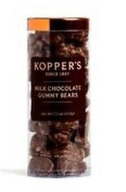 Kopper's Milk Chocolate Gummy Bears tube
