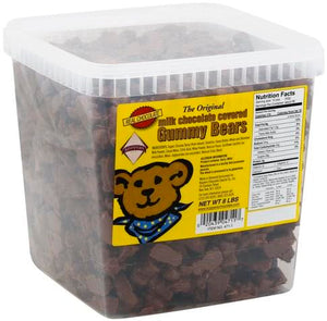 Kopper's Milk Chocolate Gummy Bears 8 lb tub