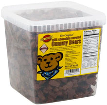 Load image into Gallery viewer, Kopper&#39;s Dark Chocolate Gummy Bears 8 lb tub
