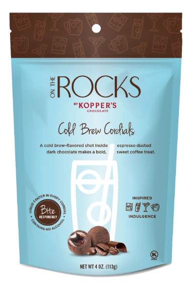 Kopper's Chocolate 'On the Rocks' Cold Brew Cordials