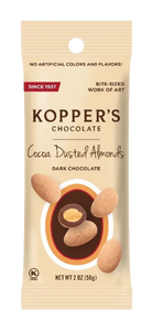 Koppers - Cocoa Dusted Almonds with Dark Chocolate