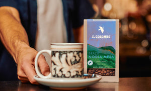 La Colombe Brazil Nossa Mesa 12 oz lifestyle 2