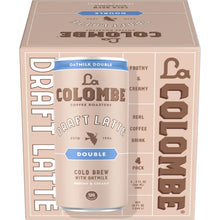 Load image into Gallery viewer, La Colombe Oatmilk Double Draft Latte 4 Pack front