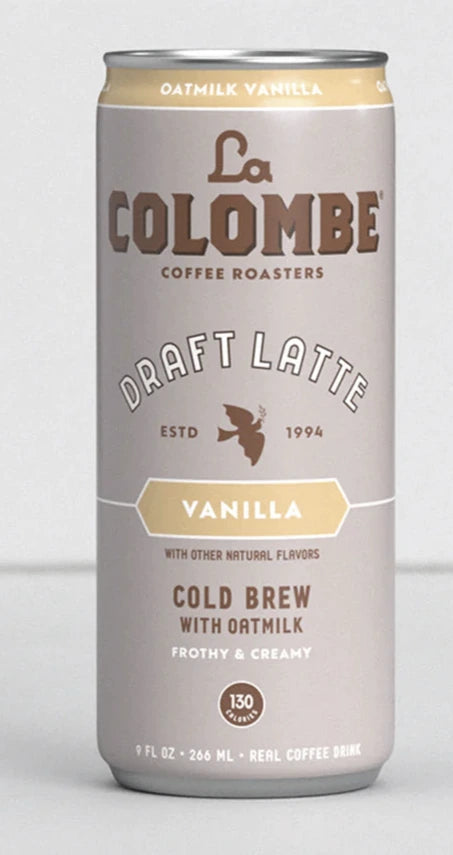 La Colombe Oat Milk Vanilla Draft Latte