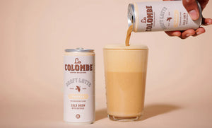 La Colombe Oat Milk Vanilla Draft Latte Lifestyle