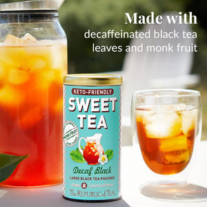 Republic of Tea Keto-Friendly Sweet Decaf Black Iced Tea