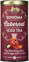 Load image into Gallery viewer, Republic of Tea Sonoma Cabernet Iced Tea, 6 CT