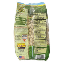 Load image into Gallery viewer, Setton Farms Collosal Natural Pistachios Nutrition