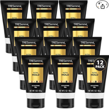 Load image into Gallery viewer, Tresemme Extra Hold Travel Size Hair Gel for 24-Hour Frizz Control 2 oz 12-count