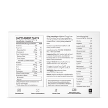 Load image into Gallery viewer, Thorne Whey Protein Chocolate Travel Pack Supplement Facts