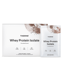 Load image into Gallery viewer, Thorne Whey Protein Chocolate Travel Pack