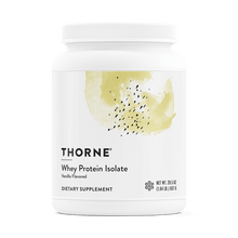 Load image into Gallery viewer, Thorne Whey Protein Isolate - Vanilla - 29.5 ozs 30-scoops
