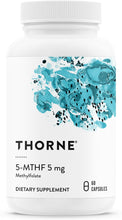 Load image into Gallery viewer, THORNE - 5-MTHF - Methylfolate 5 mg
