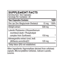 Load image into Gallery viewer, Thorne - Advanced Testosterone Support - Supplement Facts