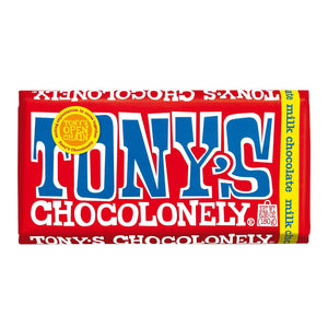 Tony's Chocolonely Milk Chocolate Bar 6.35 oz