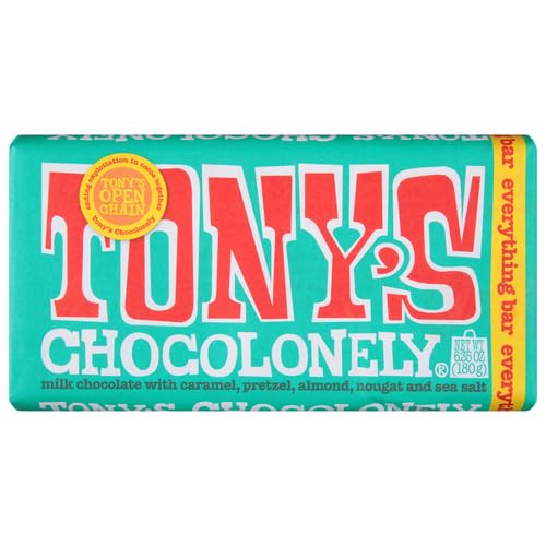 Tony's Chocolonely Milk Chocolate Everything Bar 6.35 oz
