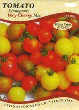 Load image into Gallery viewer, Tomato - Livingston&#39;s Very Cherry Mix