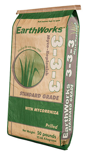 EarthWorks Myco Replenish 3-3-3 Organic Fertilizer