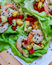 Load image into Gallery viewer, Bonnie Plants Buttercrunch Lettuce seafood wraps