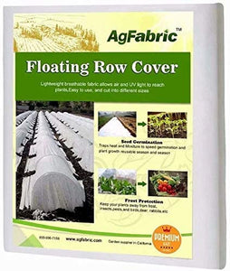 AgFabric Floating Row Cover Blanket for Weather & Wildlife Protection