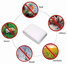 Load image into Gallery viewer, Agfabric Circular Plant Cover - Easy Frost Weather Animal Protection - 1.5 oz Fabric 84" x 84"