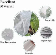 Load image into Gallery viewer, Agfabric Circular Plant Cover - Easy Frost Weather Animal Protection - 1.5 oz Fabric 84" x 84"