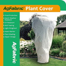 Load image into Gallery viewer, Agfabric Plant Cover Jacket w Zipper 1.5 oz 84&quot;L x 84&quot;W