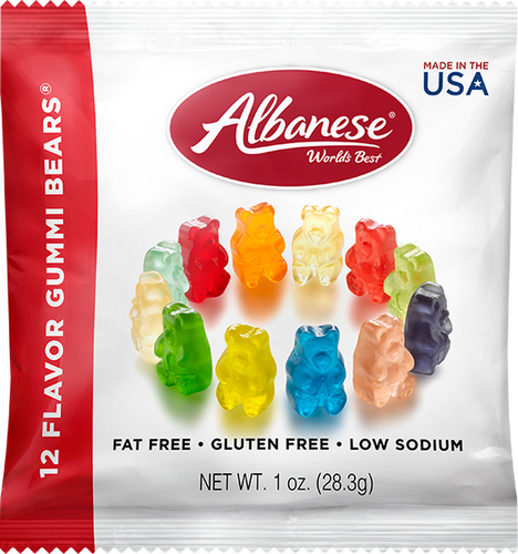 Albanese 12 Flavor Gummi Bears® - 1.0 oz