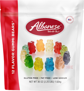 Albanese 12 Flavor Gummi Bears® - 36 oz
