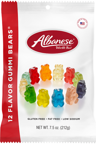 Albanese 12 Flavor Gummi Bears® - 7.5 oz