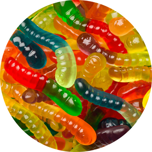 Albanese 12 Flavor Mini Gummi Worms® - Bulk
