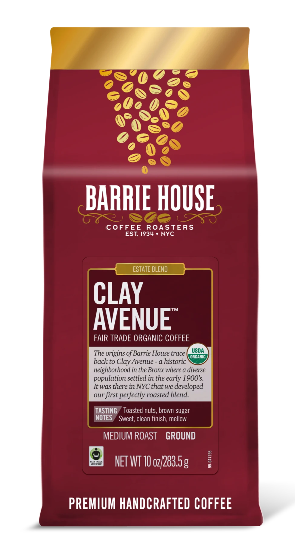 Barrie House Clay Avenue Ground Coffee 10 oz