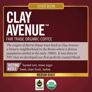 Barrie House Clay Avenue K-Cups Coffee 