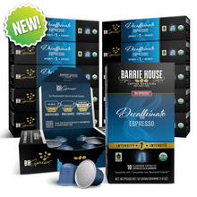 Load image into Gallery viewer, Barrie House Decaffeinato Espresso Nespresso Capsules 120 Count