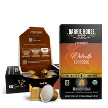Load image into Gallery viewer, Barrie House Dolcetto Nespresso Capsules 10 Count
