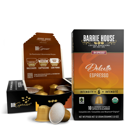Barrie House Dolcetto Nespresso Capsules 10 Count