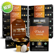 Load image into Gallery viewer, Barrie House Dolcetto Espresso Nespresso Capsules 120 Count