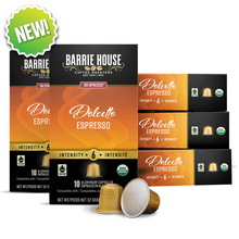 Load image into Gallery viewer, Barrie House Dolcetto Espresso Nespresso Capsules 50 Count