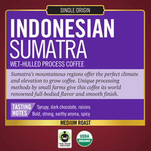 Load image into Gallery viewer, Barrie House Indonesian Sumatra FTO K-Cup Coffee