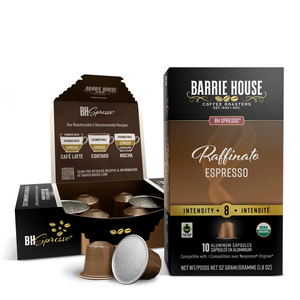 Barrie House Raffinato Espresso Nespresso Capsules 10 Count