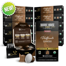 Load image into Gallery viewer, Barrie House Raffinato Espresso Nespresso Capsules 120 Count