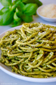 Bonnie Plants Basil pesto pasta